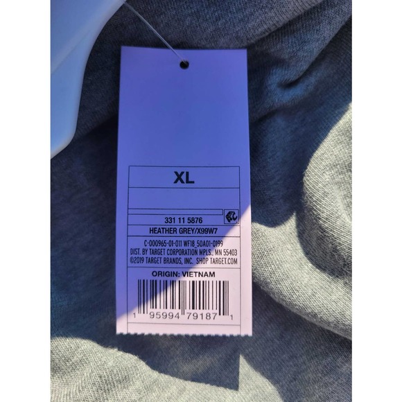 Wild Fable XL Women's Cropped Polo Shirt, Gray XL + Free Shipping - Picture 4 of 5